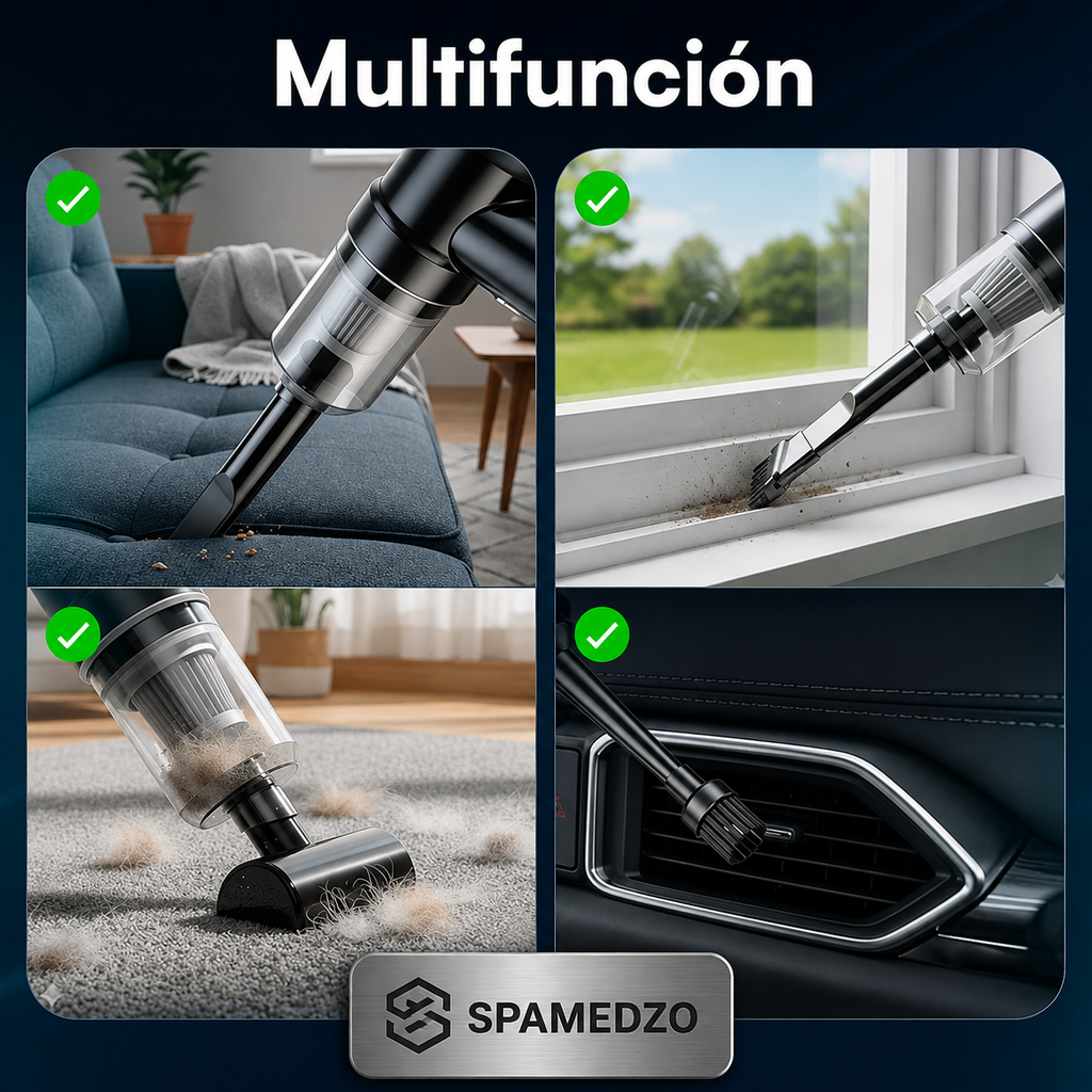 ASPIRADORA PORTÁTIL MULTIFUNCIÓN
