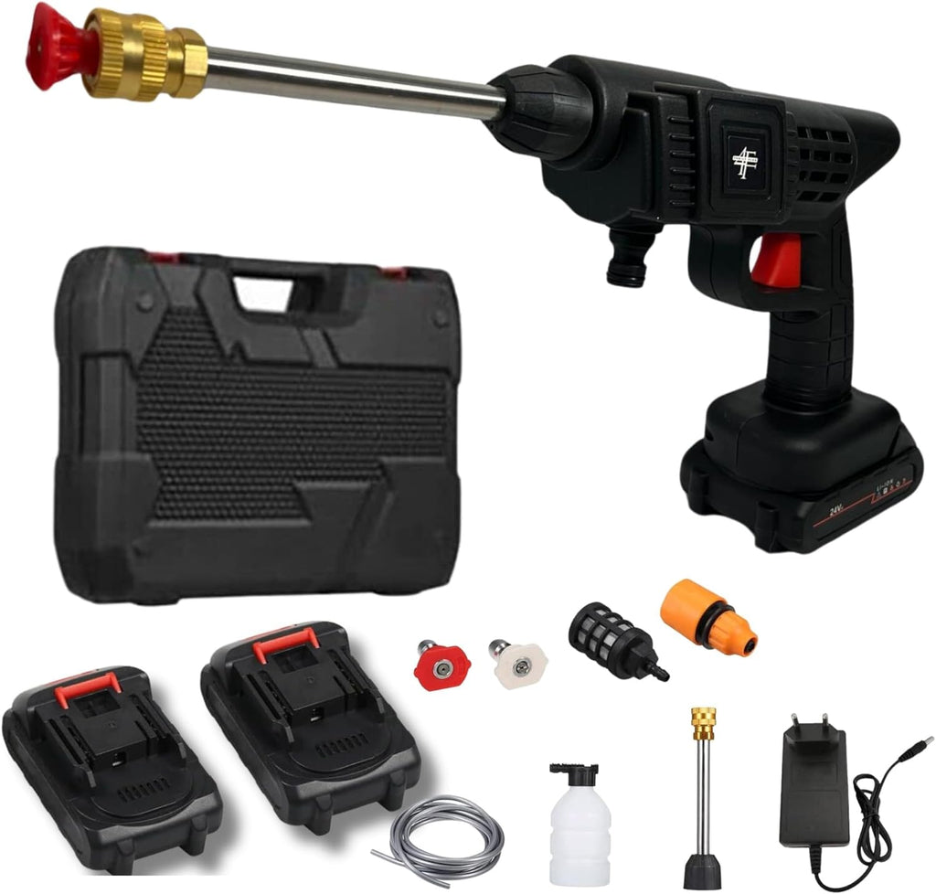 🚗 Hidrolimpiadora Inalámbrica 48V con Doble Batería